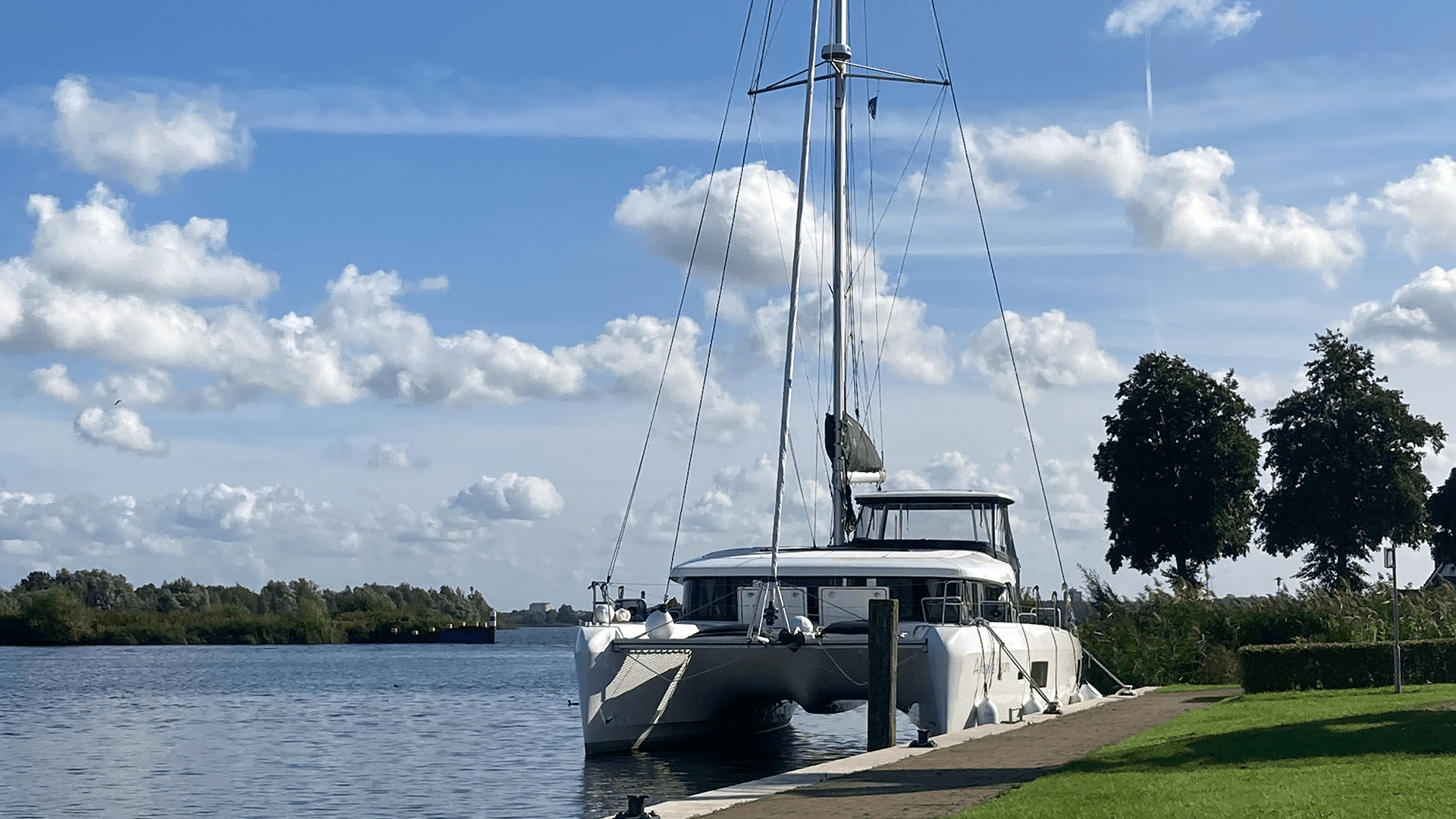 Catamaran stofferen