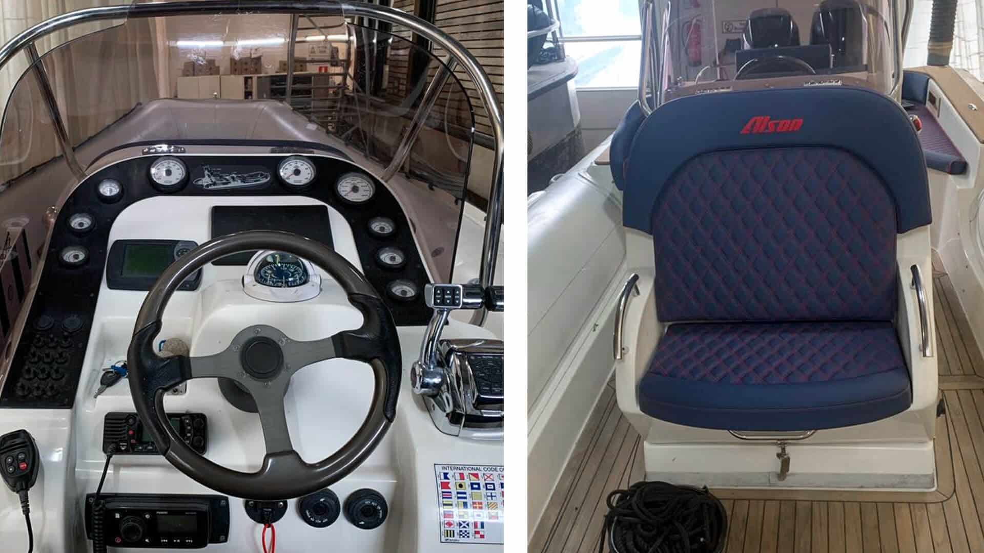 Alson Speedboot stofferen