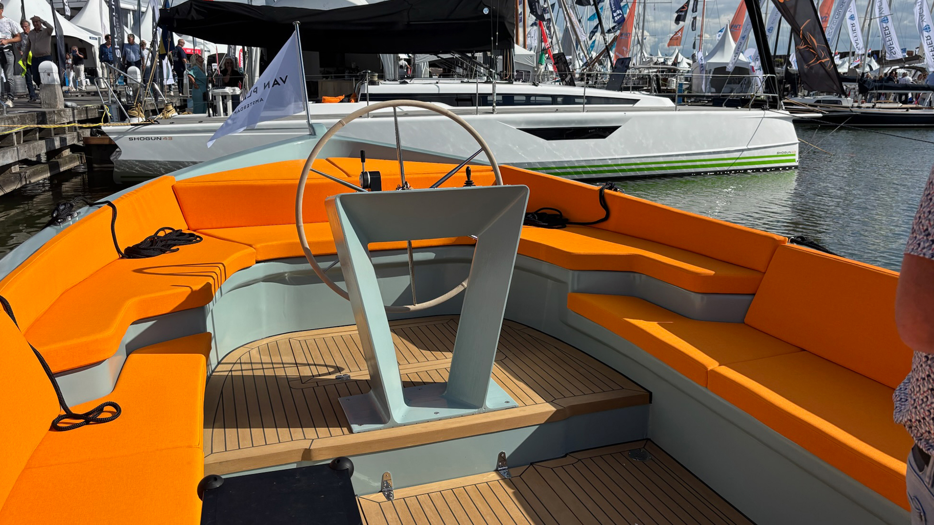 Sloep 3D Plaggen boot kussens